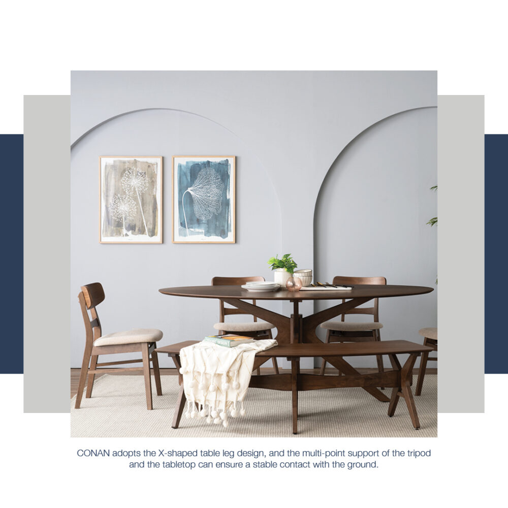 Conan Round Dining Table 1.2m