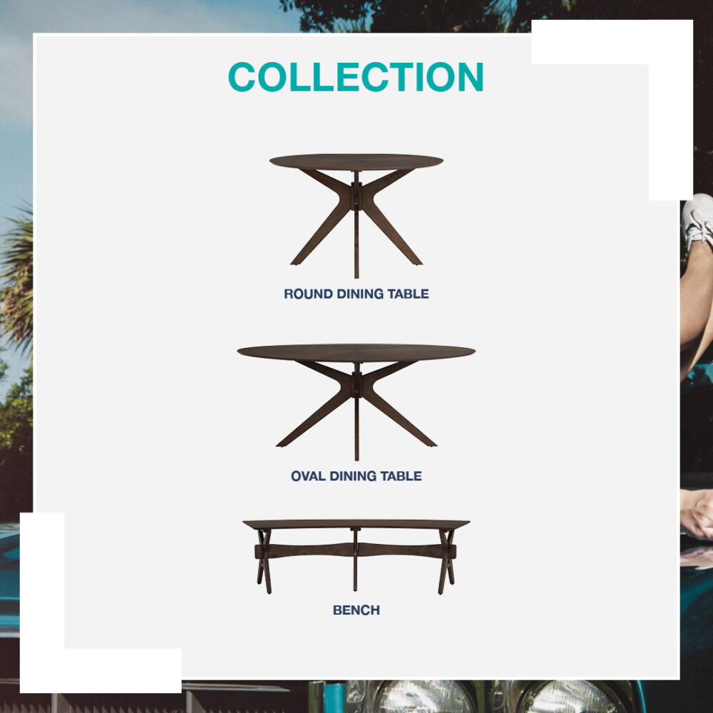 Conan Round Dining Table 1.2m