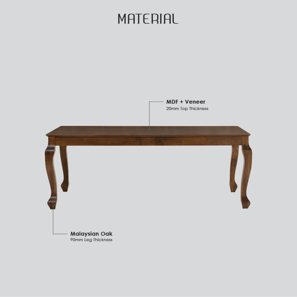 Lotum Dining Table 2.0m