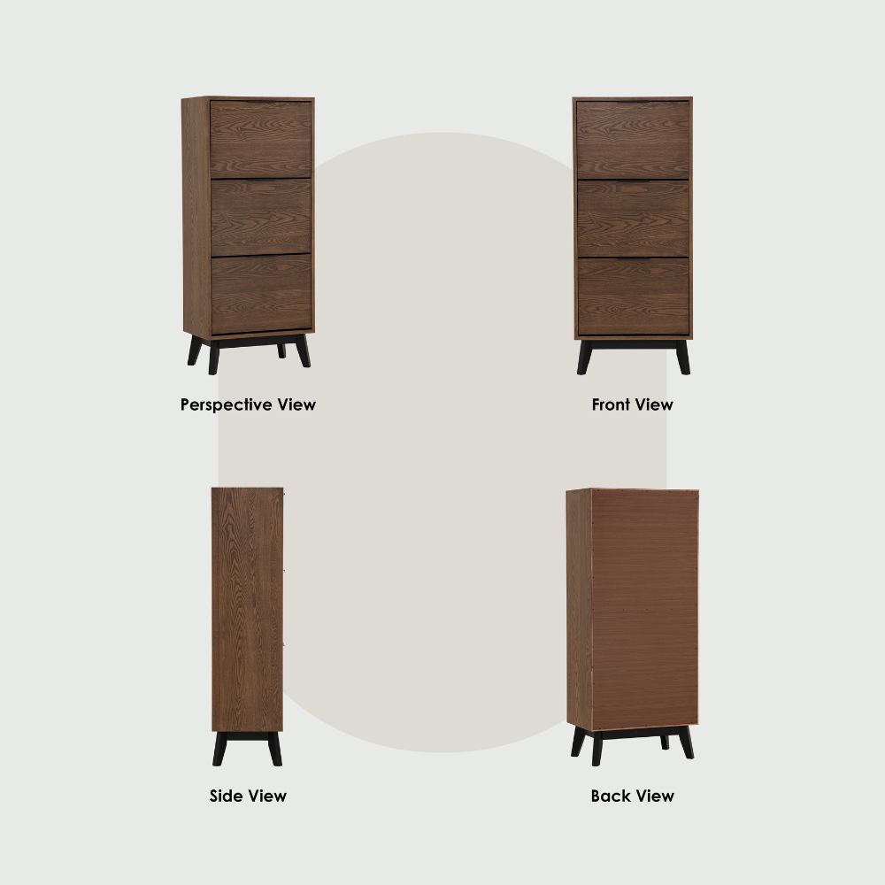 Malton 3 Door Shoe Cabinet