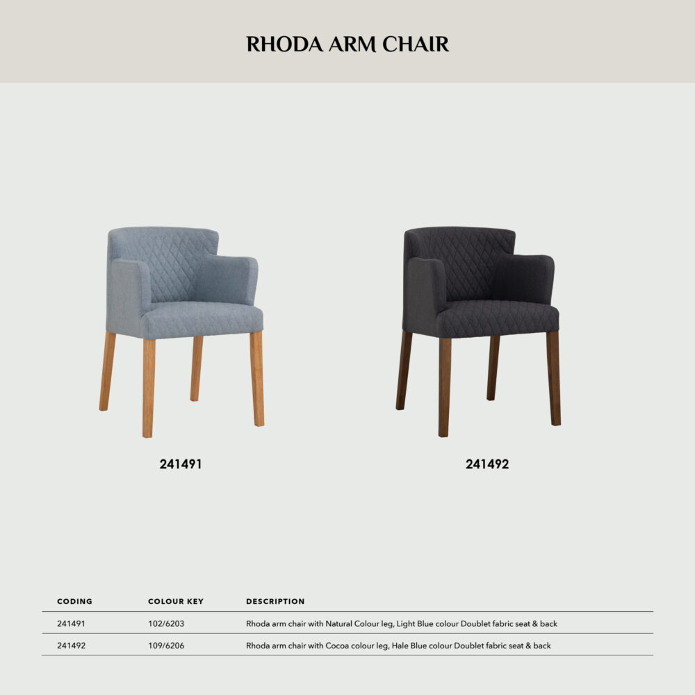 Rhoda Dining Arm Chair (Set of 2) Rhoda Dining Arm Chair (Set of 2)