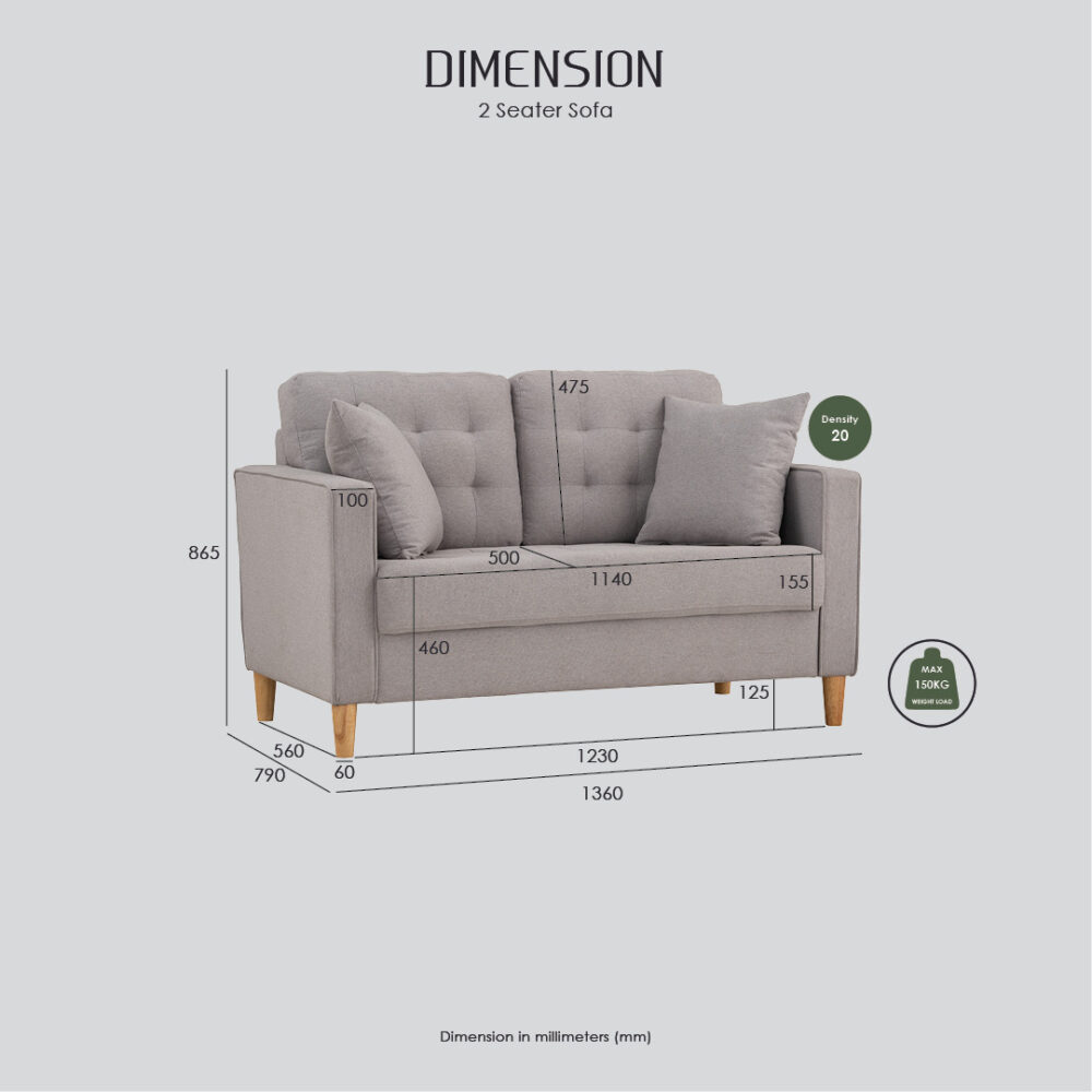 Slavia Sofa 1-Seater