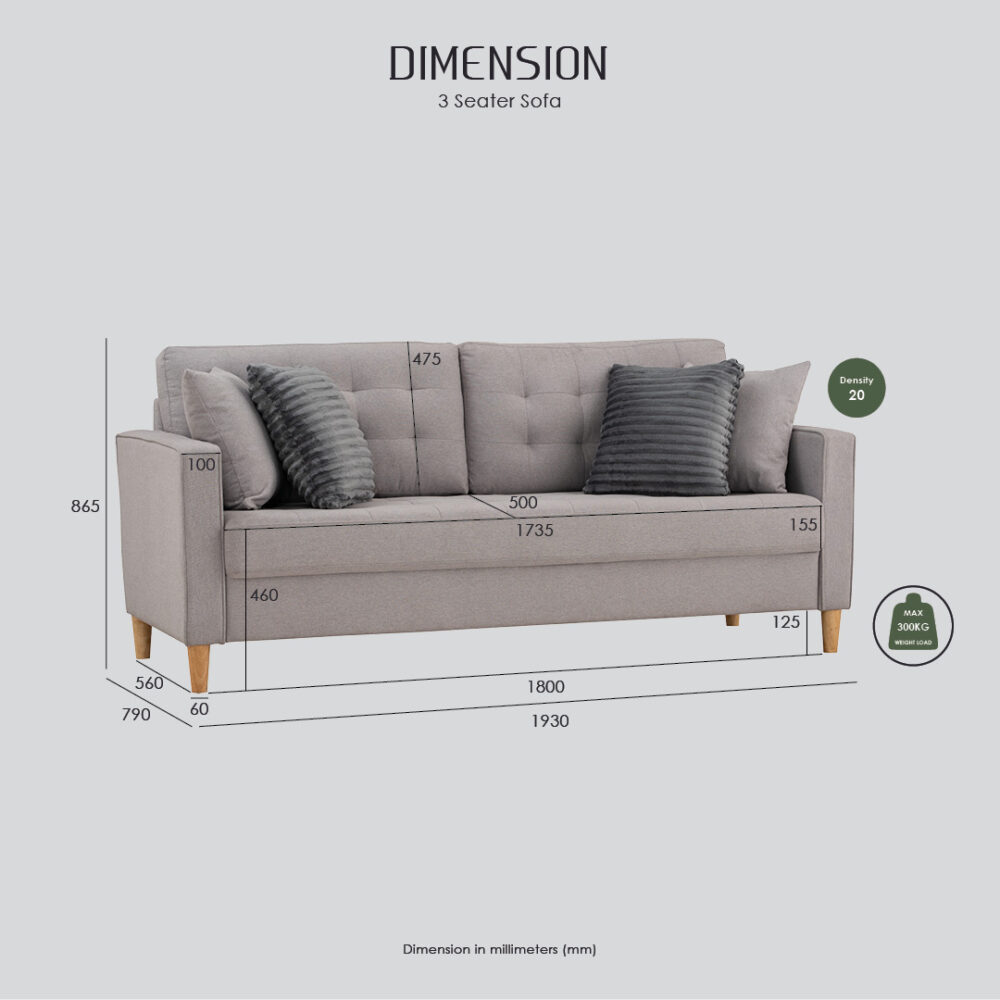 Slavia Sofa 1-Seater