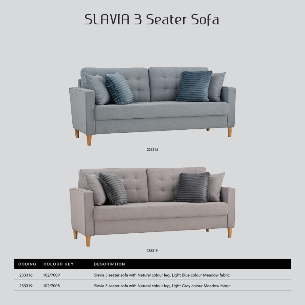 Slavia Sofa 1-Seater