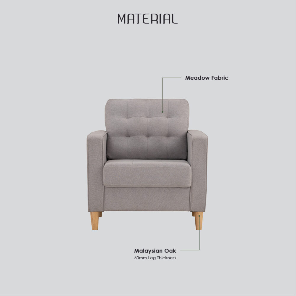 Slavia Sofa 1-Seater