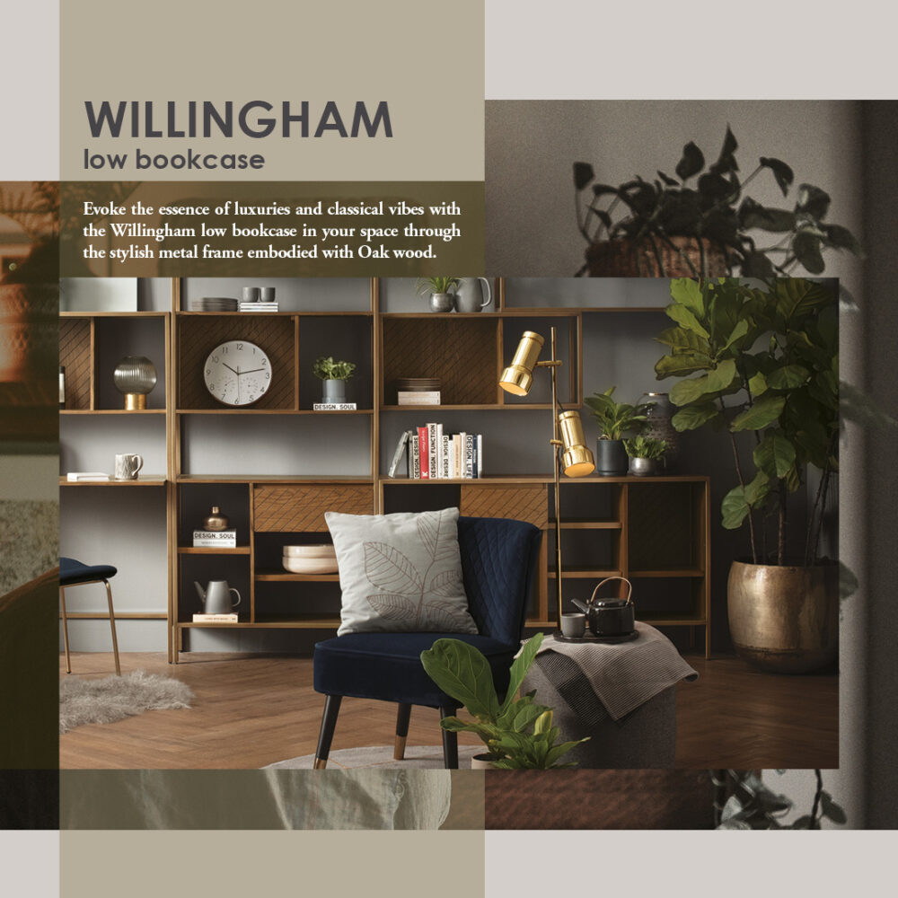 Willingham Low Bookcase
