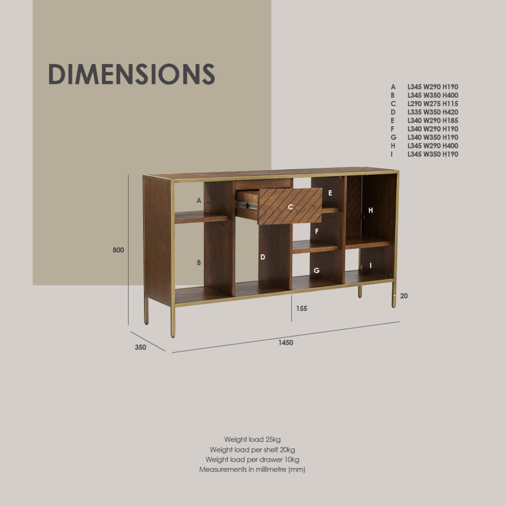 Willingham Low Bookcase
