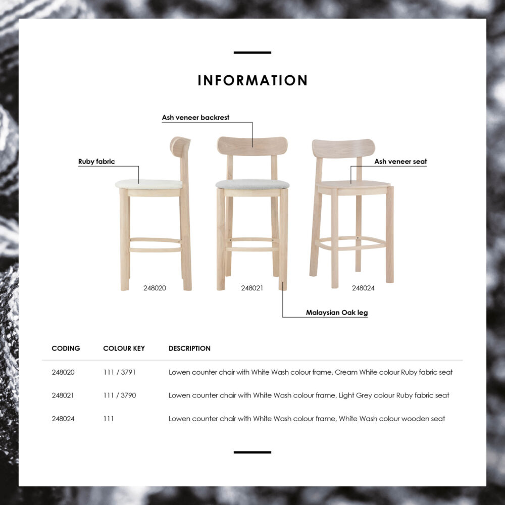 Lowen Counter Chair