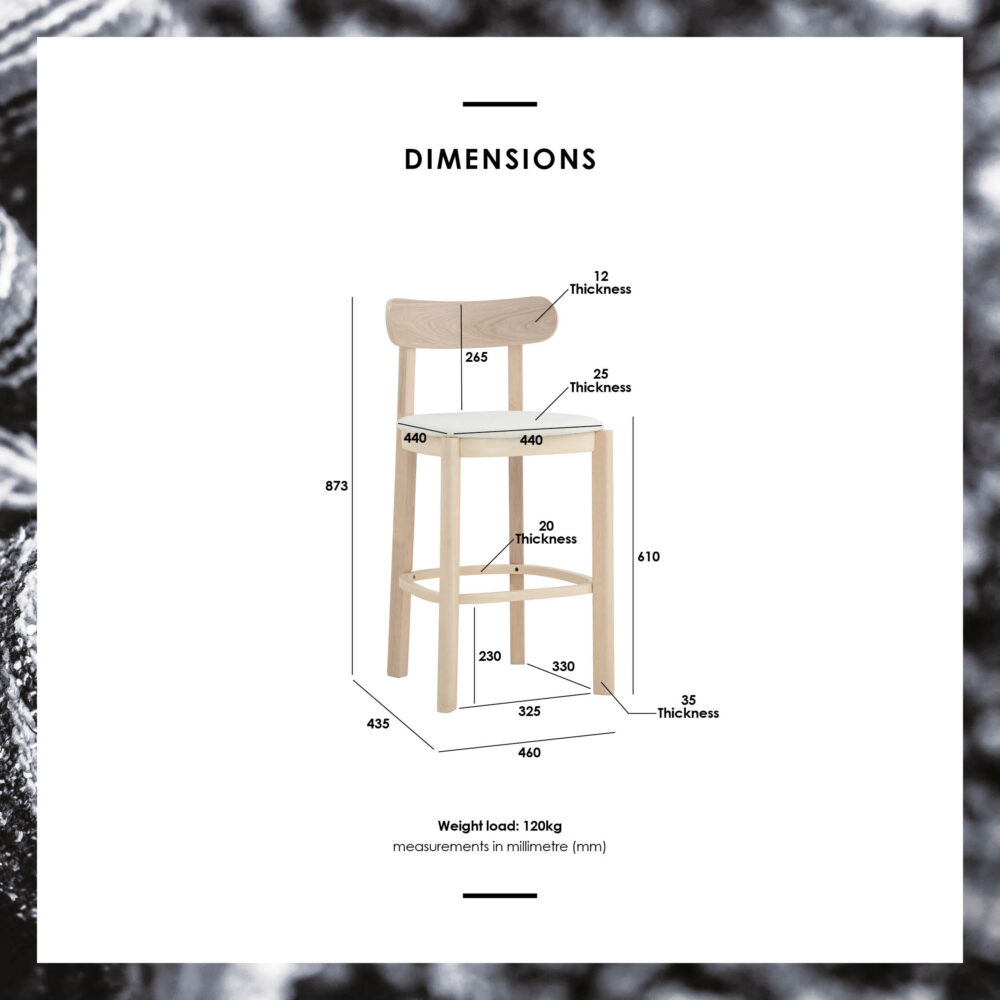 Lowen Counter Chair