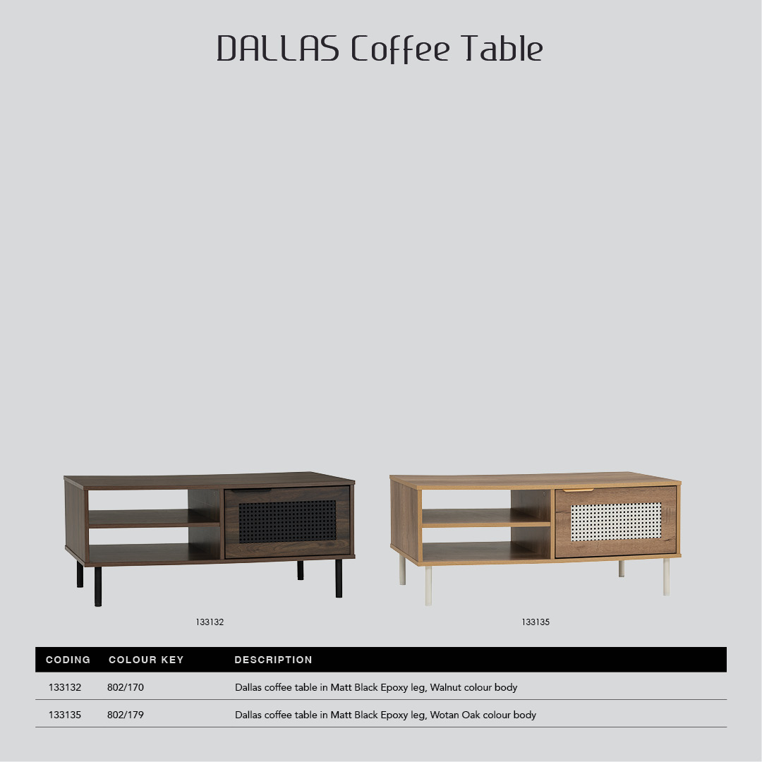 Dallas Coffee Table Dallas Coffee Table