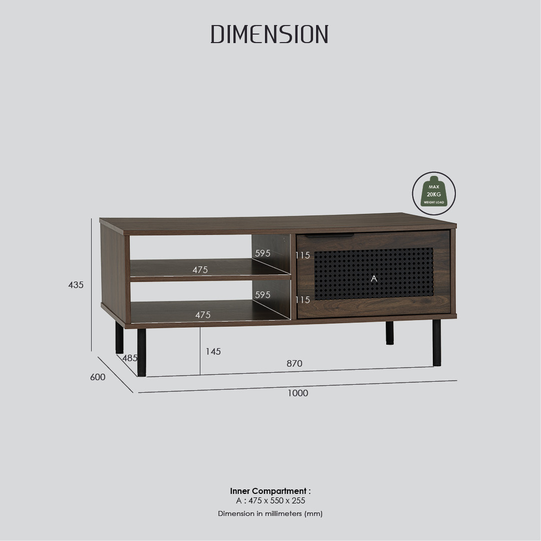 Dallas Coffee Table Dallas Coffee Table