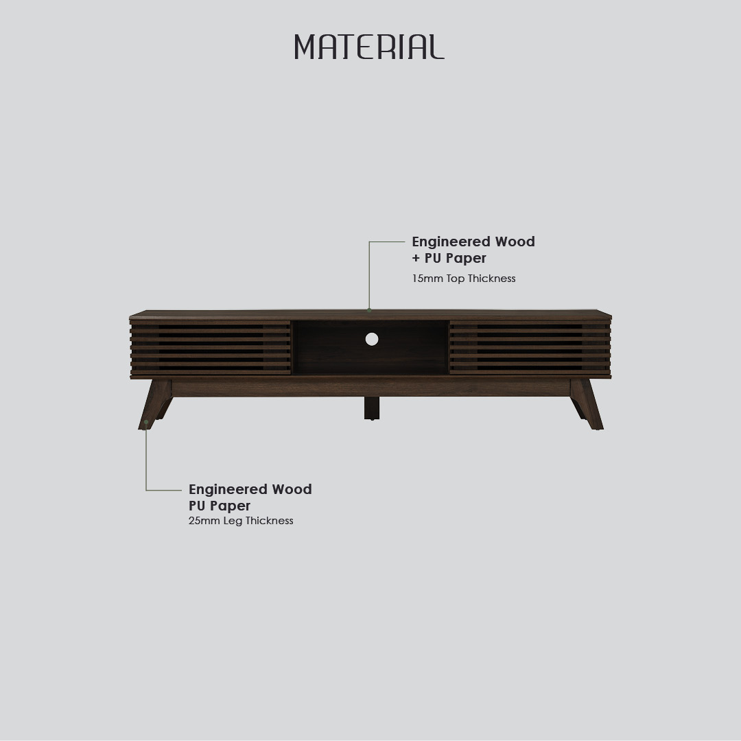 Floro TV Cabinet 1.8m