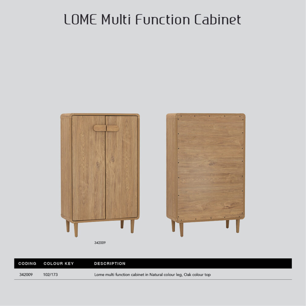 Lome Multi Function Cabinet