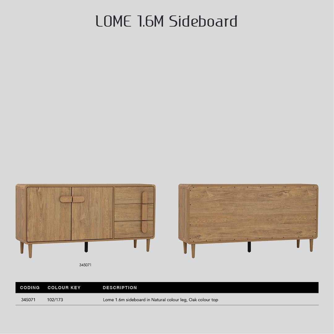 Lome Sideboard 1.6m