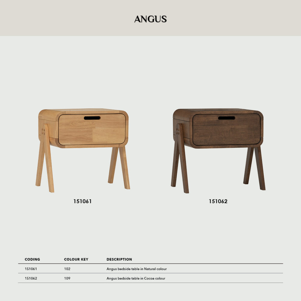 Angus Bedside Table