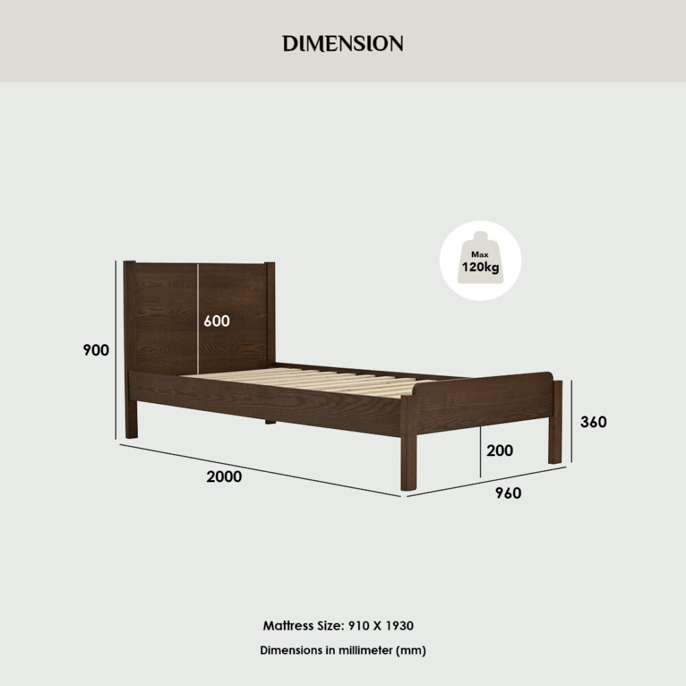 Hana Single Bed Frame