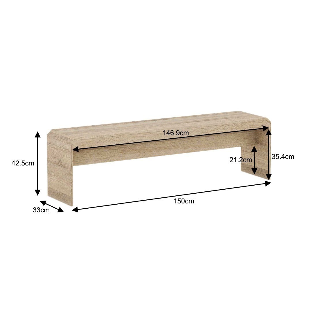 Gaylla Bench 1.5m
