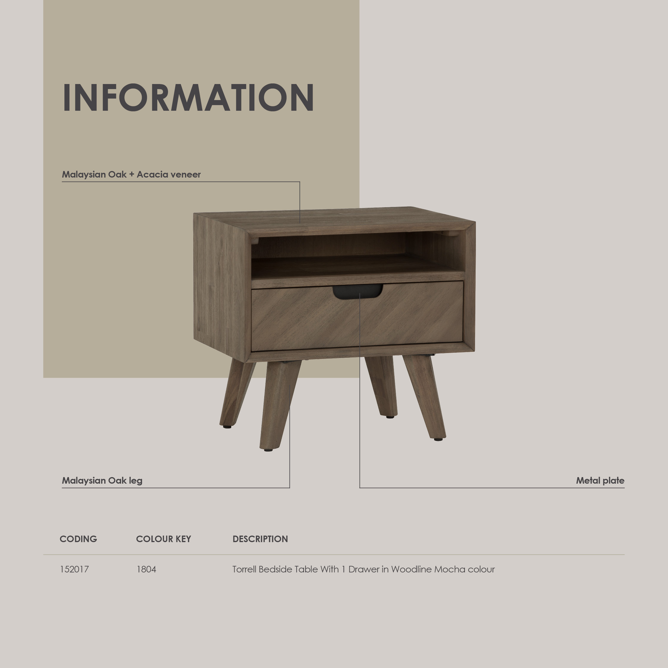 Toronto Bedside Table (Copy)