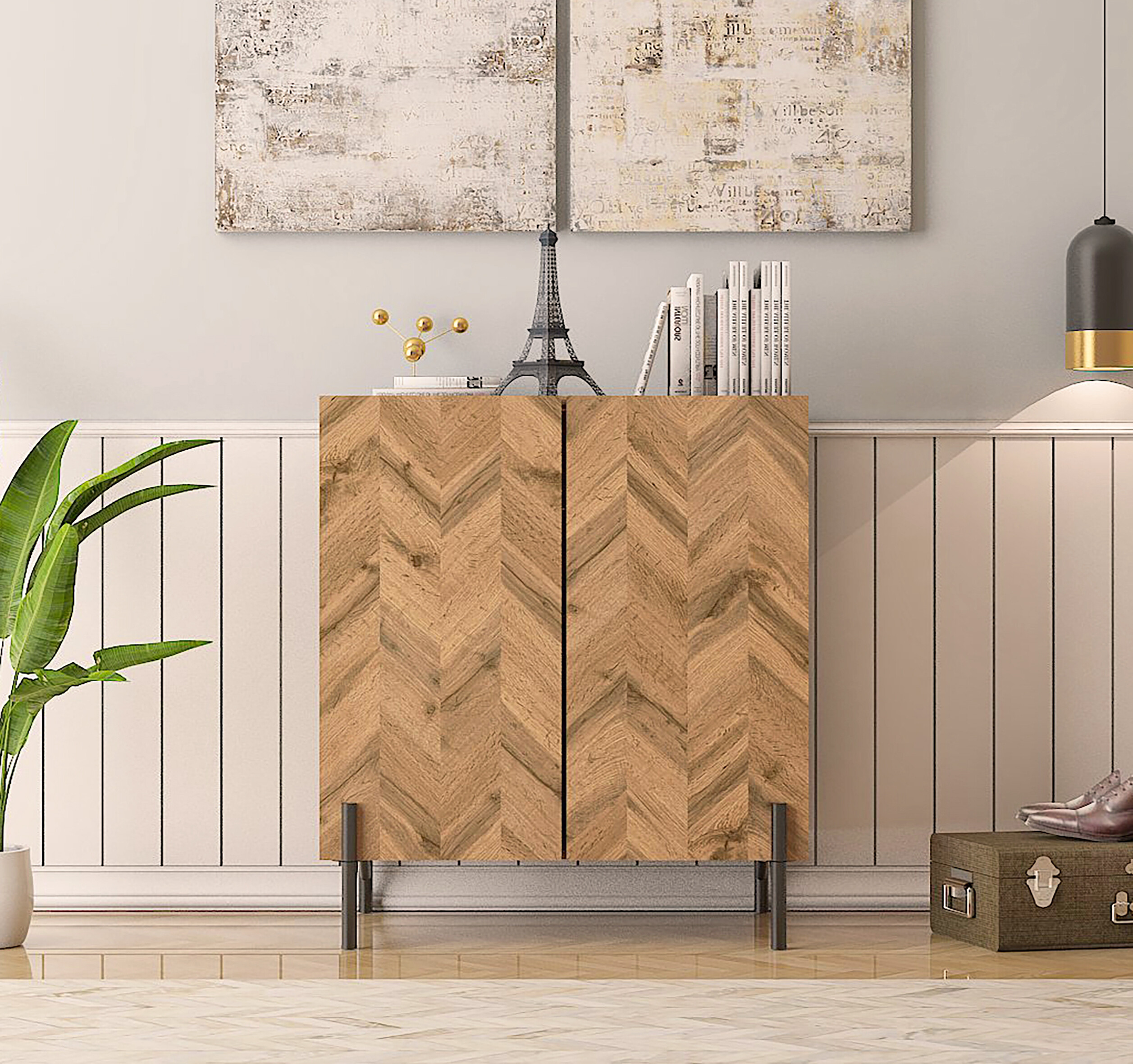 LV37 TV Shoe Cabinet