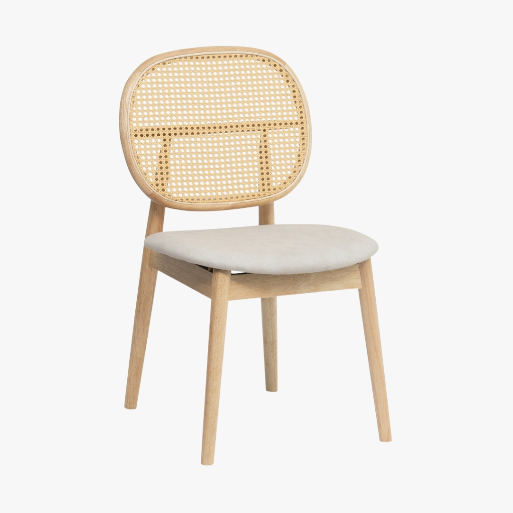 Yonata Rattan Dining Chair (Set of 2)