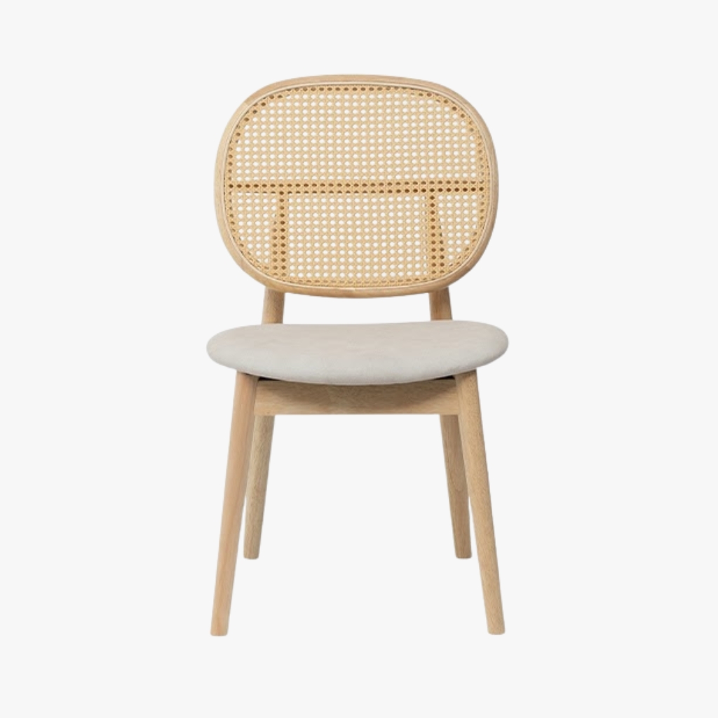 Yonata Rattan Dining Chair (Set of 2)