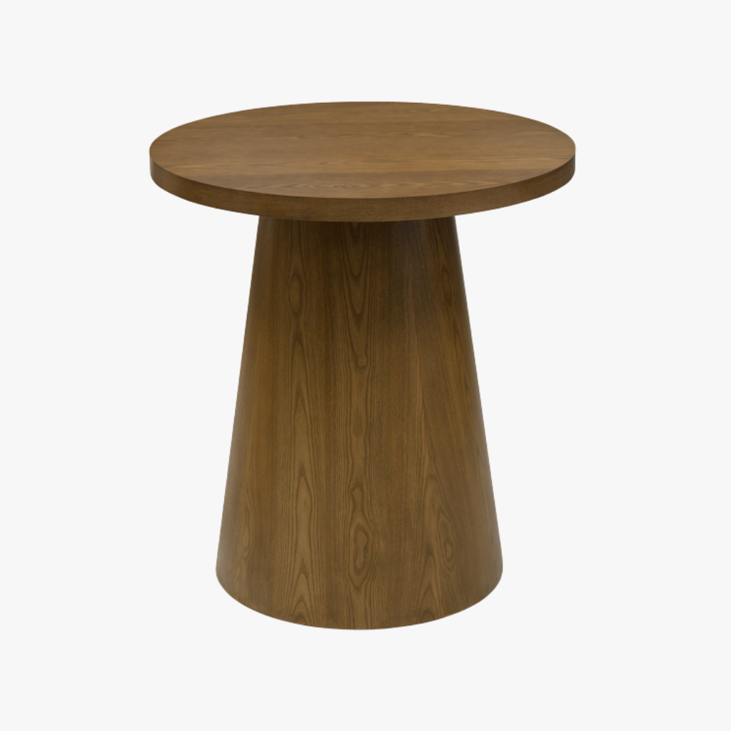 Mocha Round Dining Table