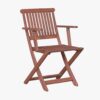 Newbury II Arm Folding Chair (Set of 2)