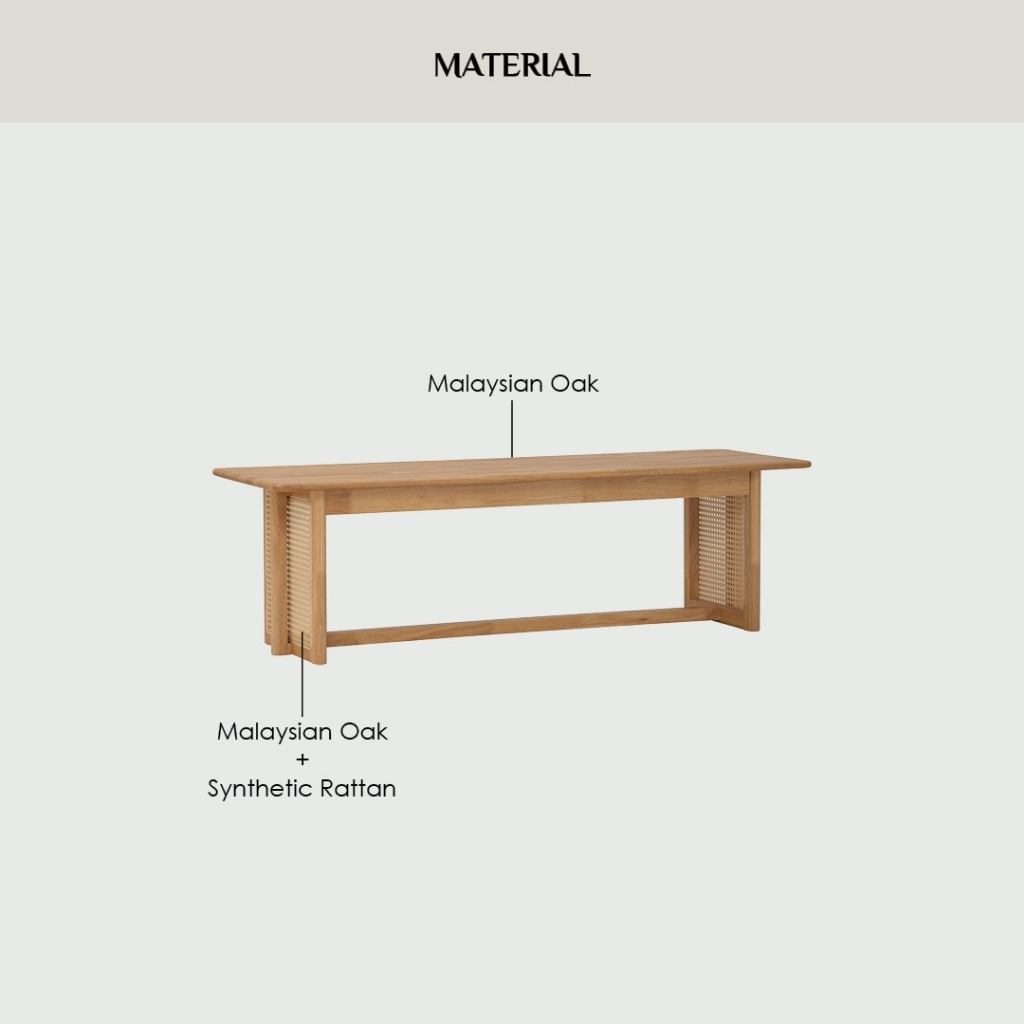 Kinto Dining Bench 1.5m