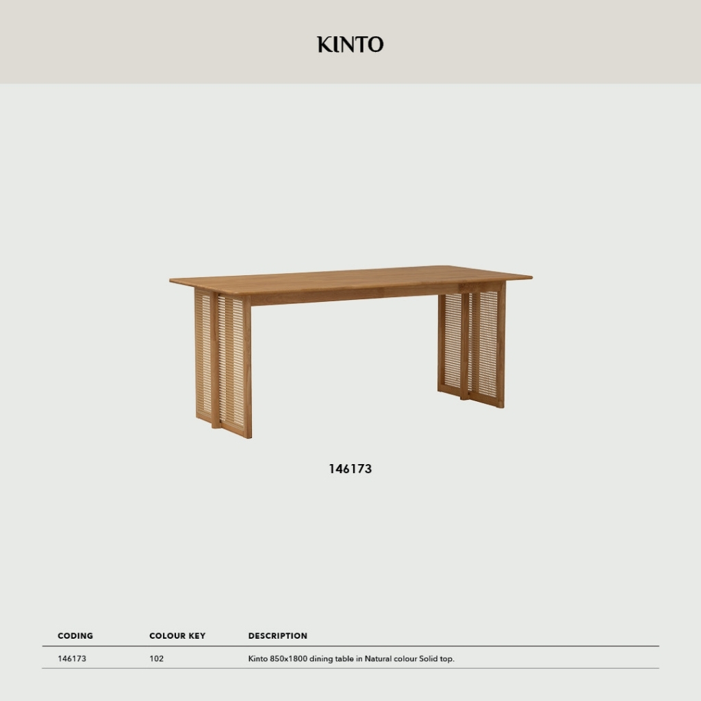 Kinto Dining Table 1.8m