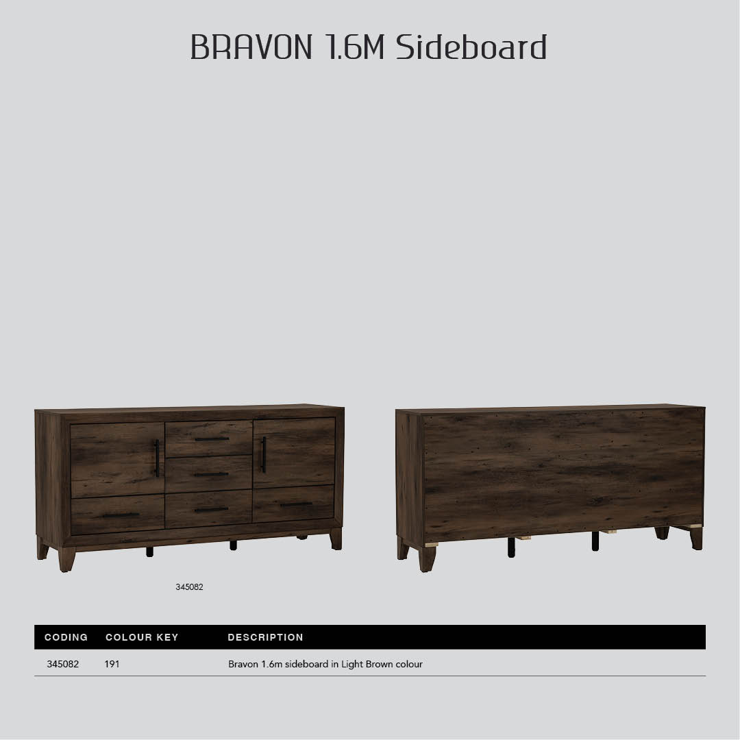Bravon Sideboard 1.6m Bravon Sideboard 1.6m