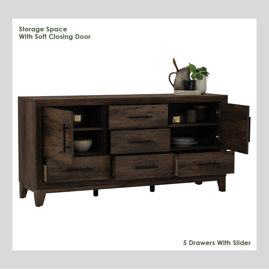 Bravon Sideboard 1.6m Bravon Sideboard 1.6m