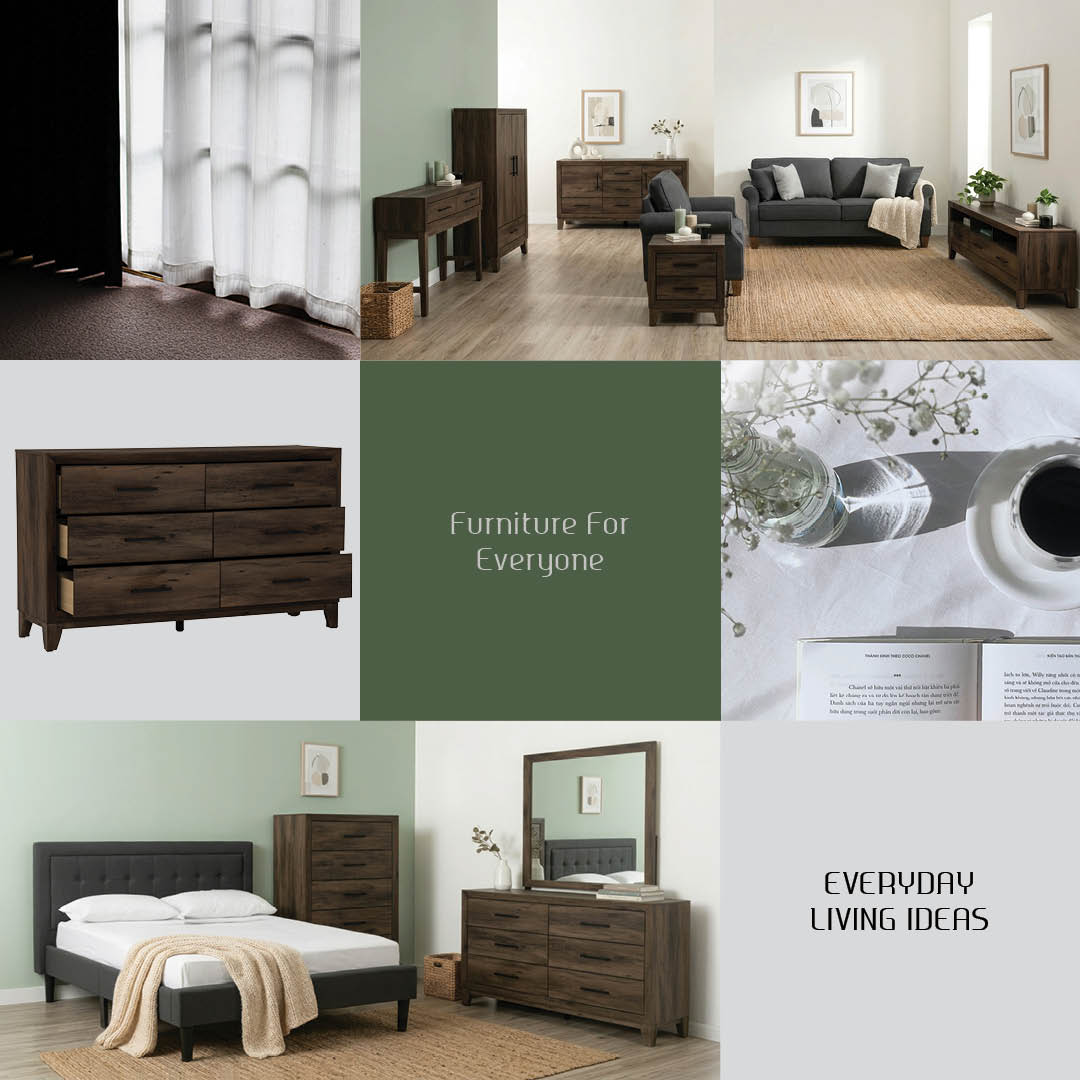 Bravon 6-Drawer Dresser Bravon 6-Drawer Dresser