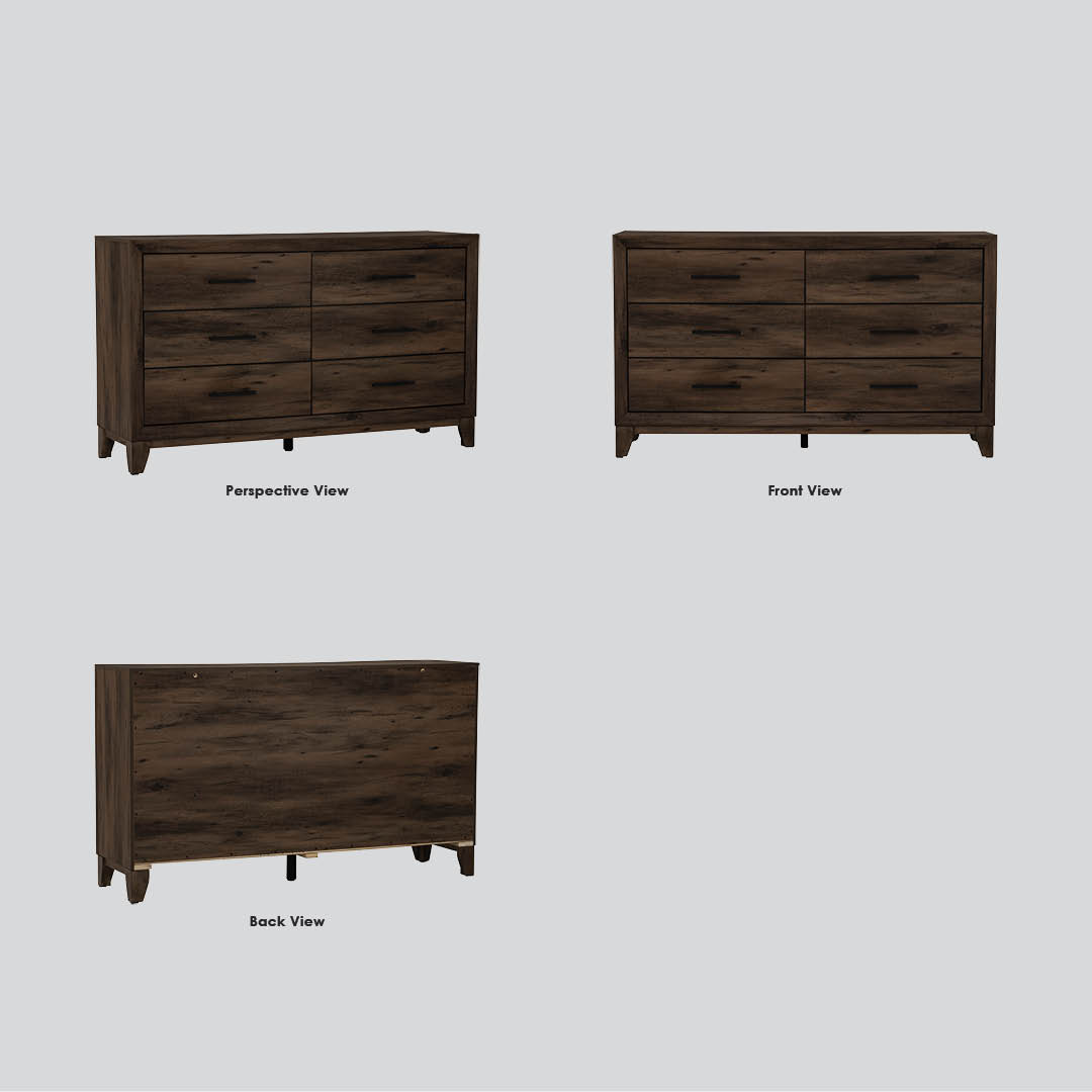 Bravon 6-Drawer Dresser Bravon 6-Drawer Dresser