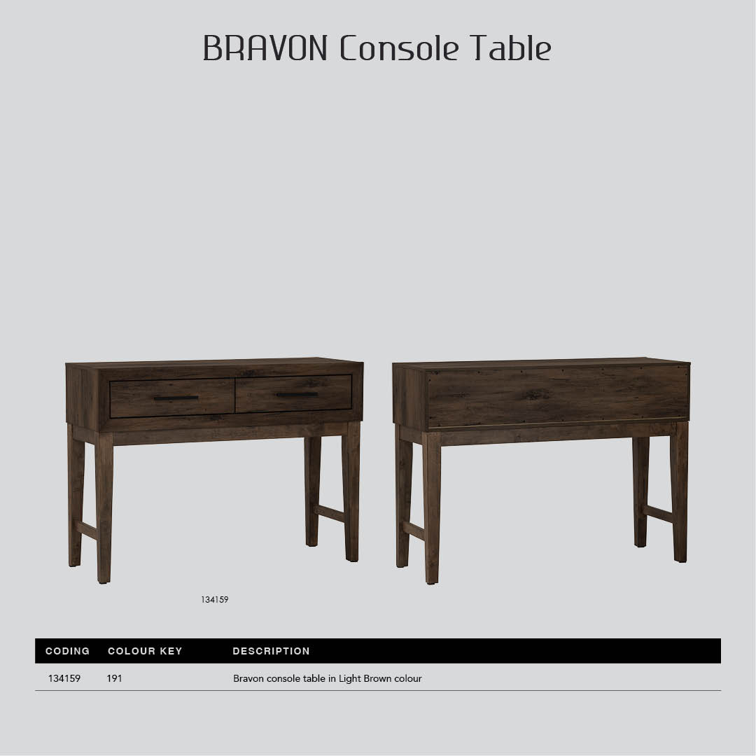 Bravon Console Table Bravon Console Table