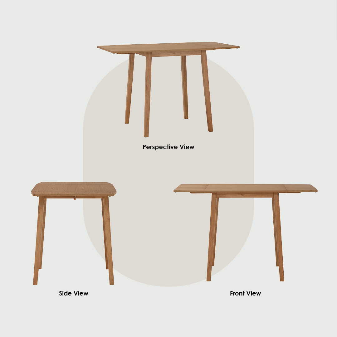 Claro Drop Leaf Counter Table 1.4m Claro Drop Leaf Counter Table 1.4m