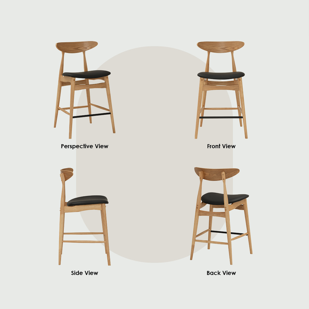 Telyn Counter Chair (Set of 2)