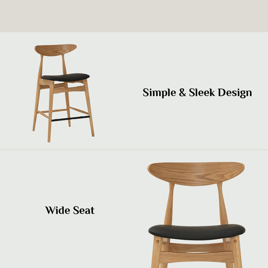 Telyn Counter Chair (Set of 2)