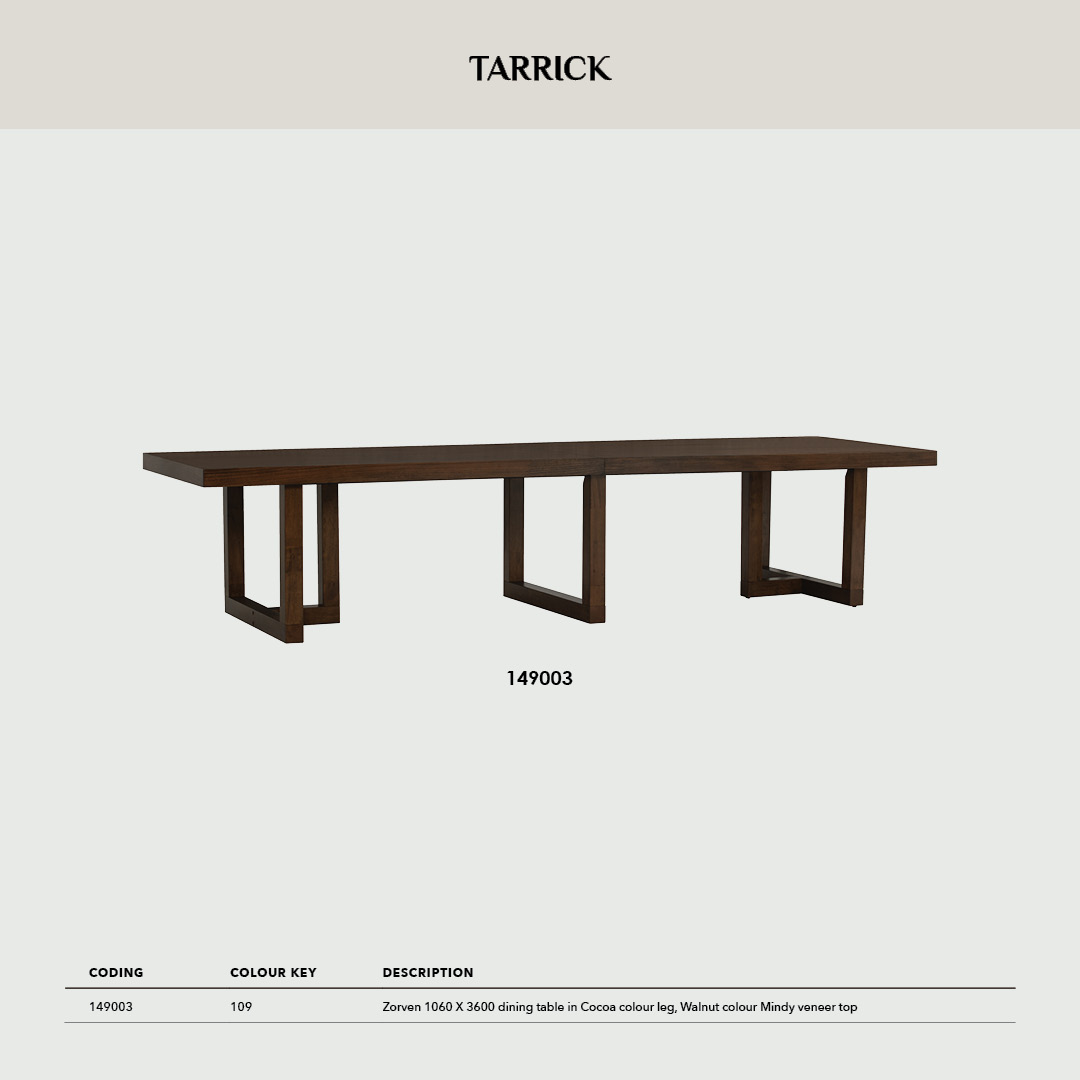 Zorven Dining Table 3.6m