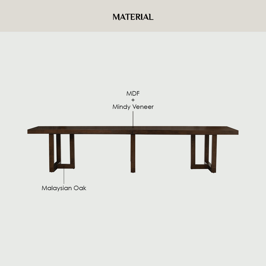 Zorven Dining Table 3.6m