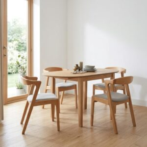 Doric Drop Leaf Dining Table 1.4m