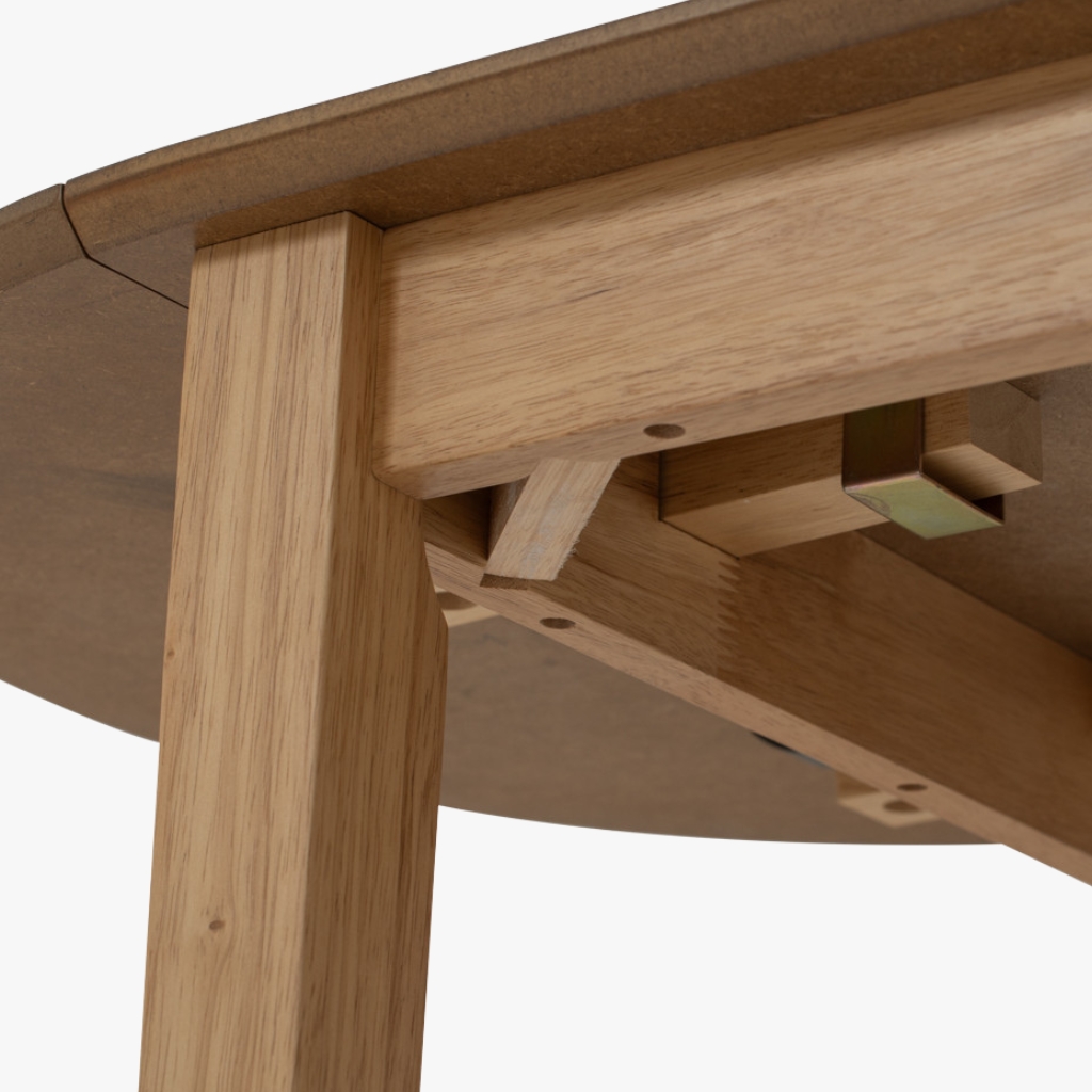Doric Drop Leaf Dining Table 1.4m