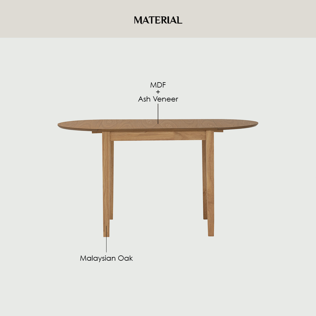 Doric Drop Leaf Dining Table 1.4m Doric Drop Leaf Dining Table 1.4m