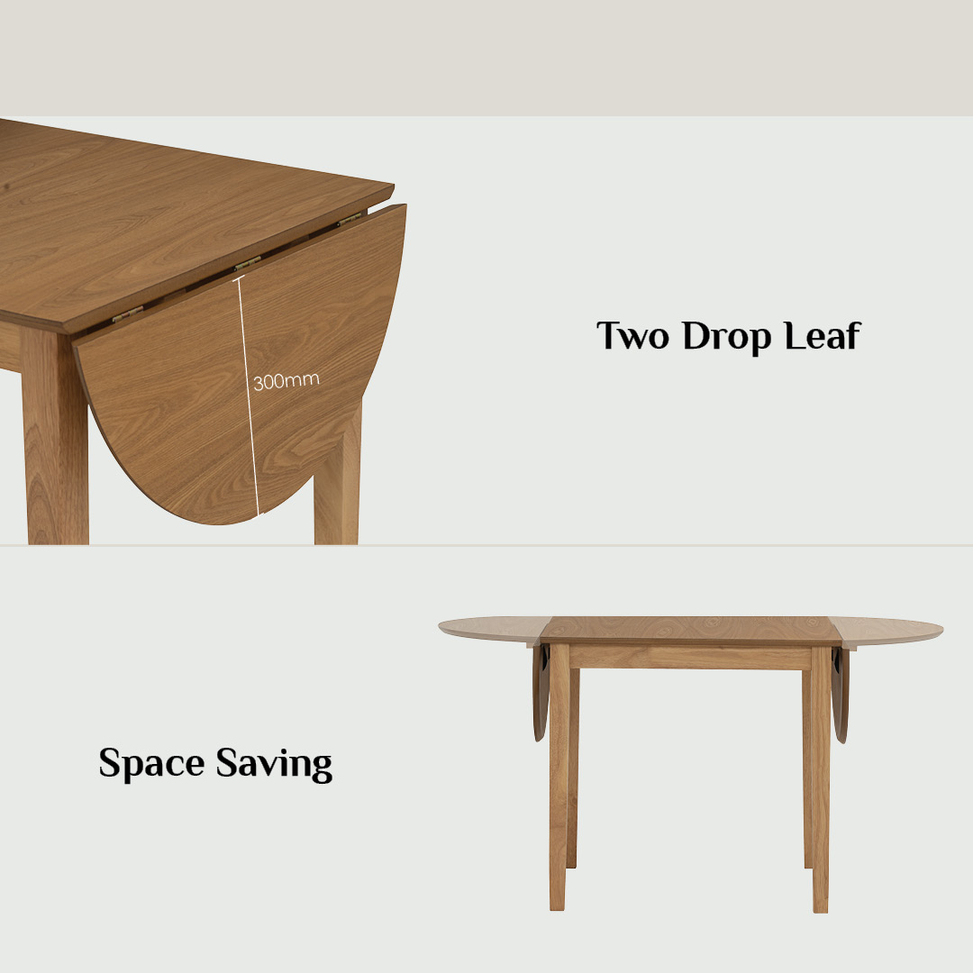 Doric Drop Leaf Dining Table 1.4m Doric Drop Leaf Dining Table 1.4m