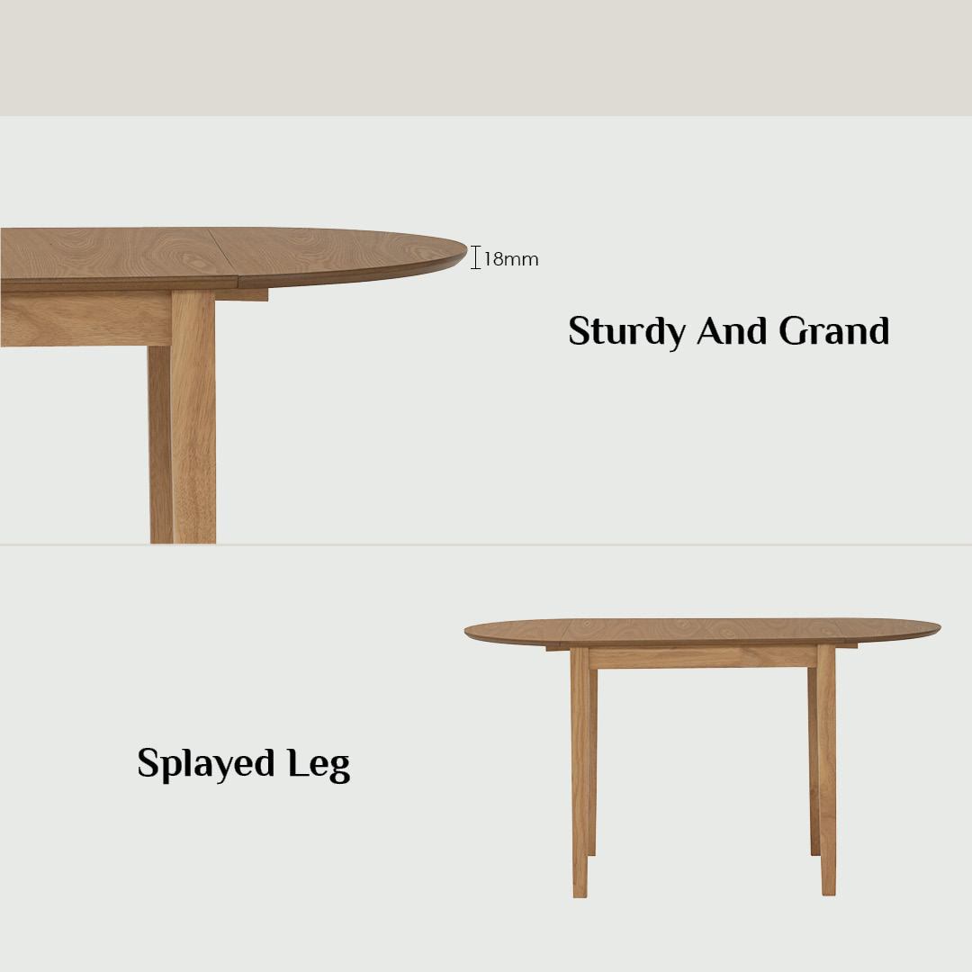 Doric Drop Leaf Dining Table 1.4m Doric Drop Leaf Dining Table 1.4m