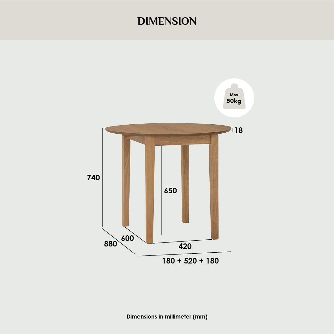 Effie Drop Leaf Counter Table Effie Drop Leaf Counter Table