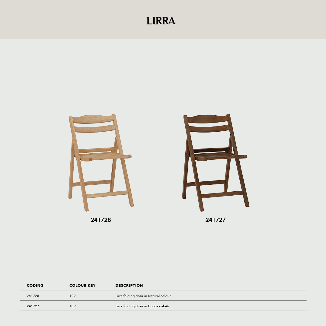 Lirra Folding Chair (Set of 2) Lirra Folding Chair (Set of 2)