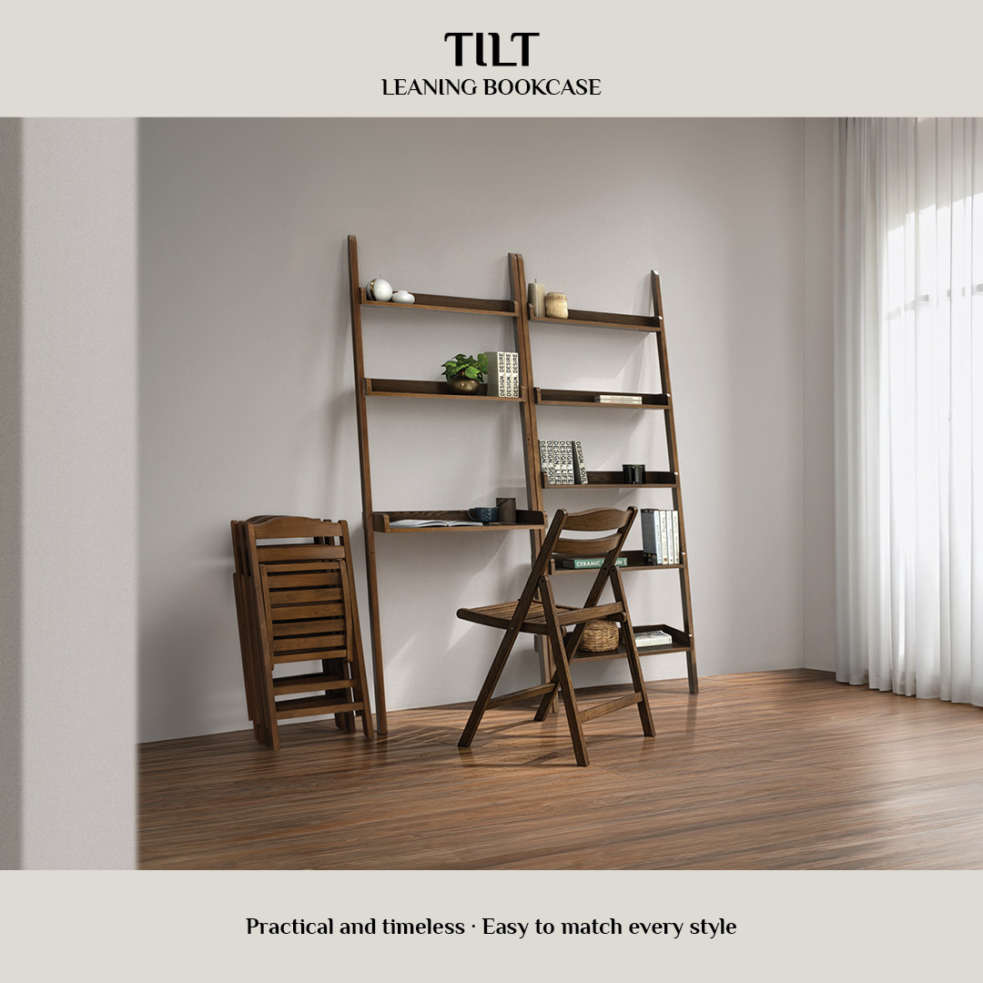Tilt Leaning Bookcase Tilt Leaning Bookcase