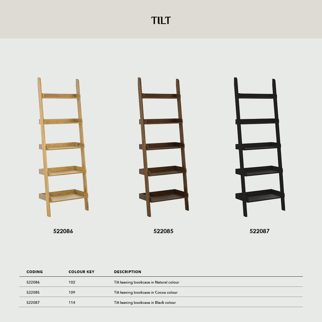 Tilt Leaning Bookcase Tilt Leaning Bookcase