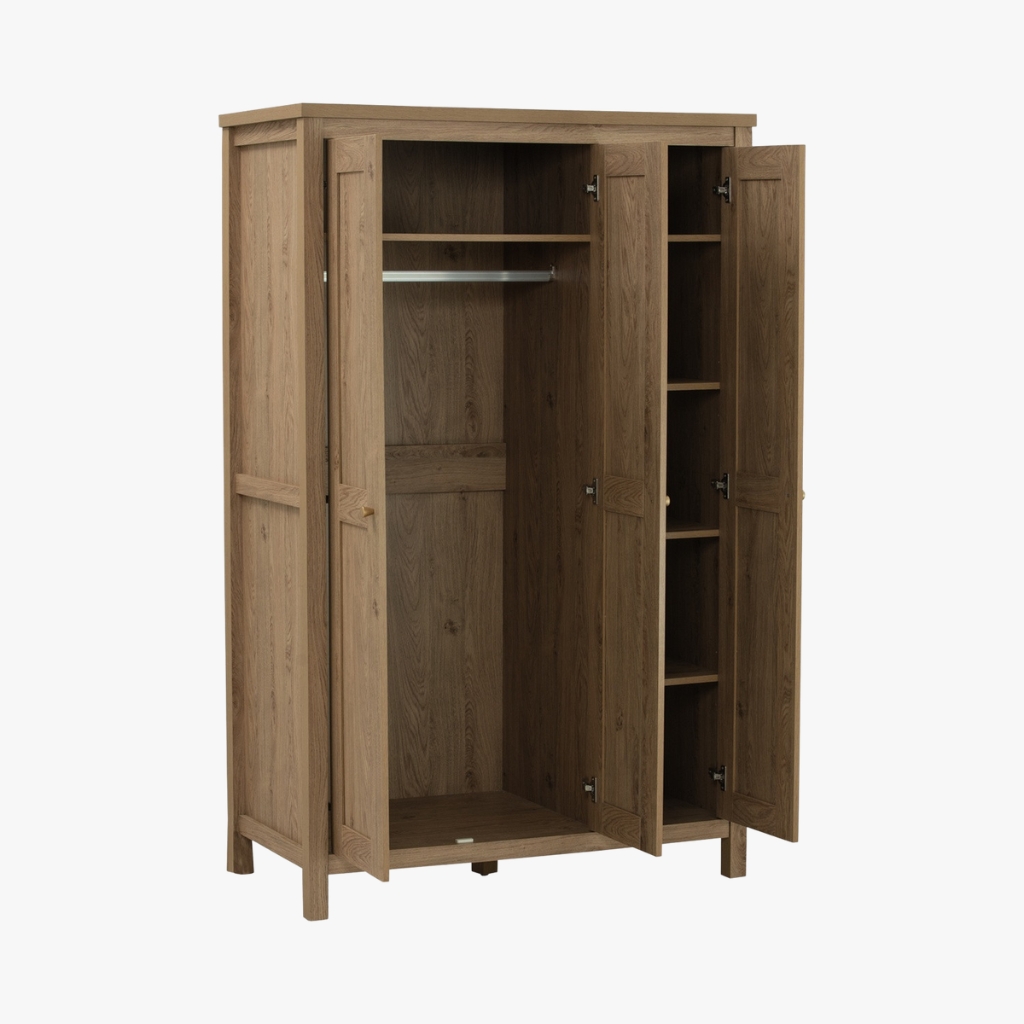Rhodes 3-Door Wardrobe