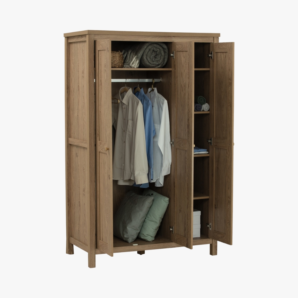 Rhodes 3-Door Wardrobe